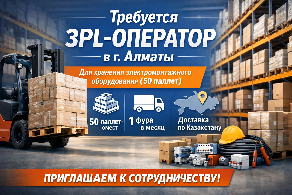 3PL-оператора в г. Алматы