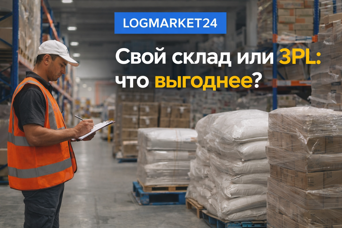 Свой склад или 3PL: что выгоднее в Казахстане | LOGMARKET24