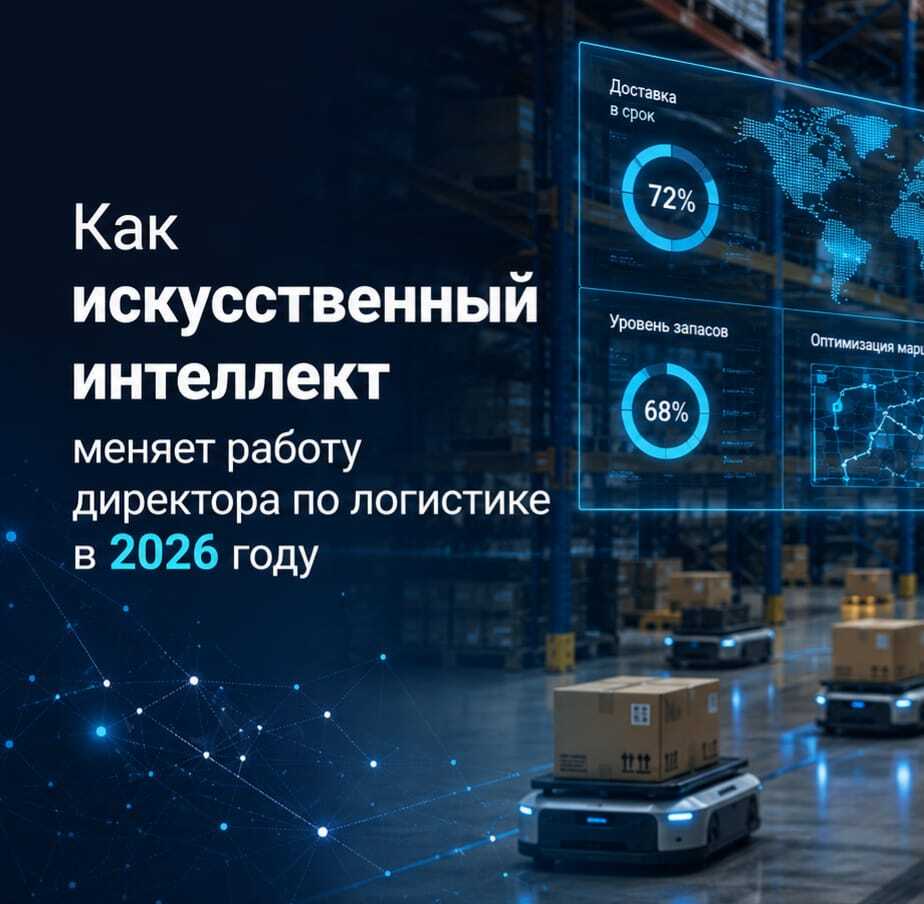 Как искусственный интеллект меняет работу директора по логистике в 2026 году